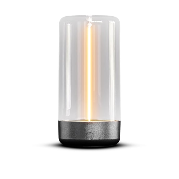 Auge Light, Gray Portable Rechargeable Magnetic Night Light, LED Light, Touch Control 3-Level Dimming Breathing Lighting Effect, Bedside Lamp Ideal for Bedroom, Living Room, Home Coffee Table Décor