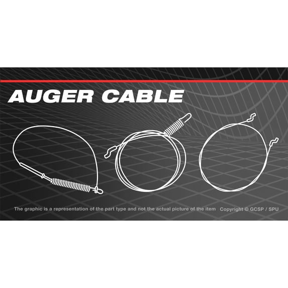 Auger Cable For Troy-Bilt Storm 3090XP 3090 Snow Thrower Blowers 30"