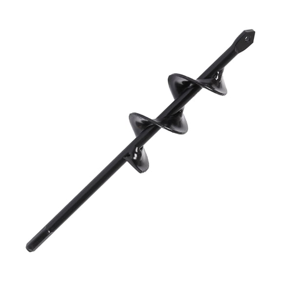 Auger Drill Bit for Planting 1.65x8.97inch Extended Length Garden Auger Spiral Drill Bit for Planting Bulbs Flowers,Post Hole Digger for 3/8Hex Drill