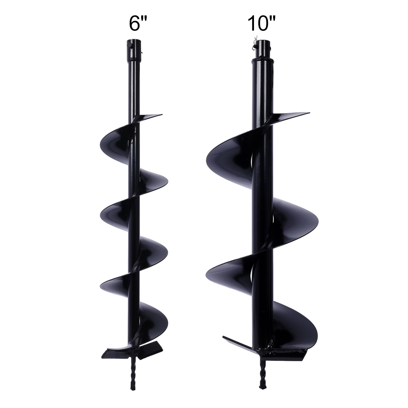 Auger Drill Bit for Planting Bulbs, 2-Piece 6 in and 10 in Earth Auger ...