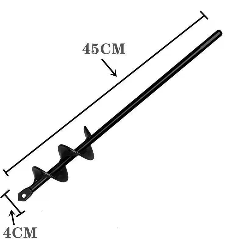 Auger Drill Bit Set for Planting Garden Spiral Hole Drill Planter