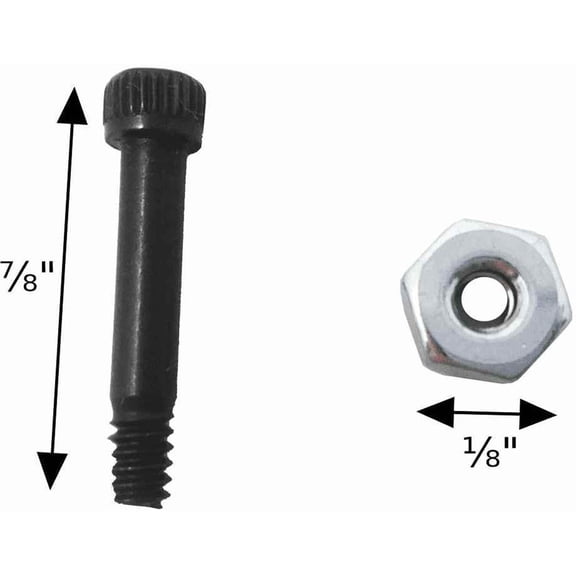 Auger Motor Shaft Nut & Bolt Compatible With Pit Boss Pellet Grills