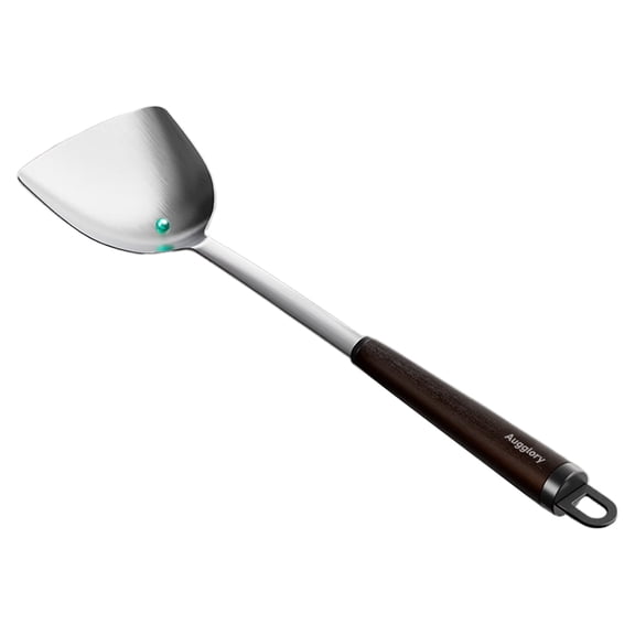 Augglory Spatulas for kitchen use, 15 inches Spatulas for Wok, Stainless Steel Metal Wok Spatulas for Kitchen Use Cooking Utensils Spatula for Cooking Cast Iron