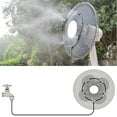 thumbnail image 1 of Augper 0.4" x 10FT Outdoor Misting Fan Kit with 3 Nozzles, Adjustable Flow, 1 of 7