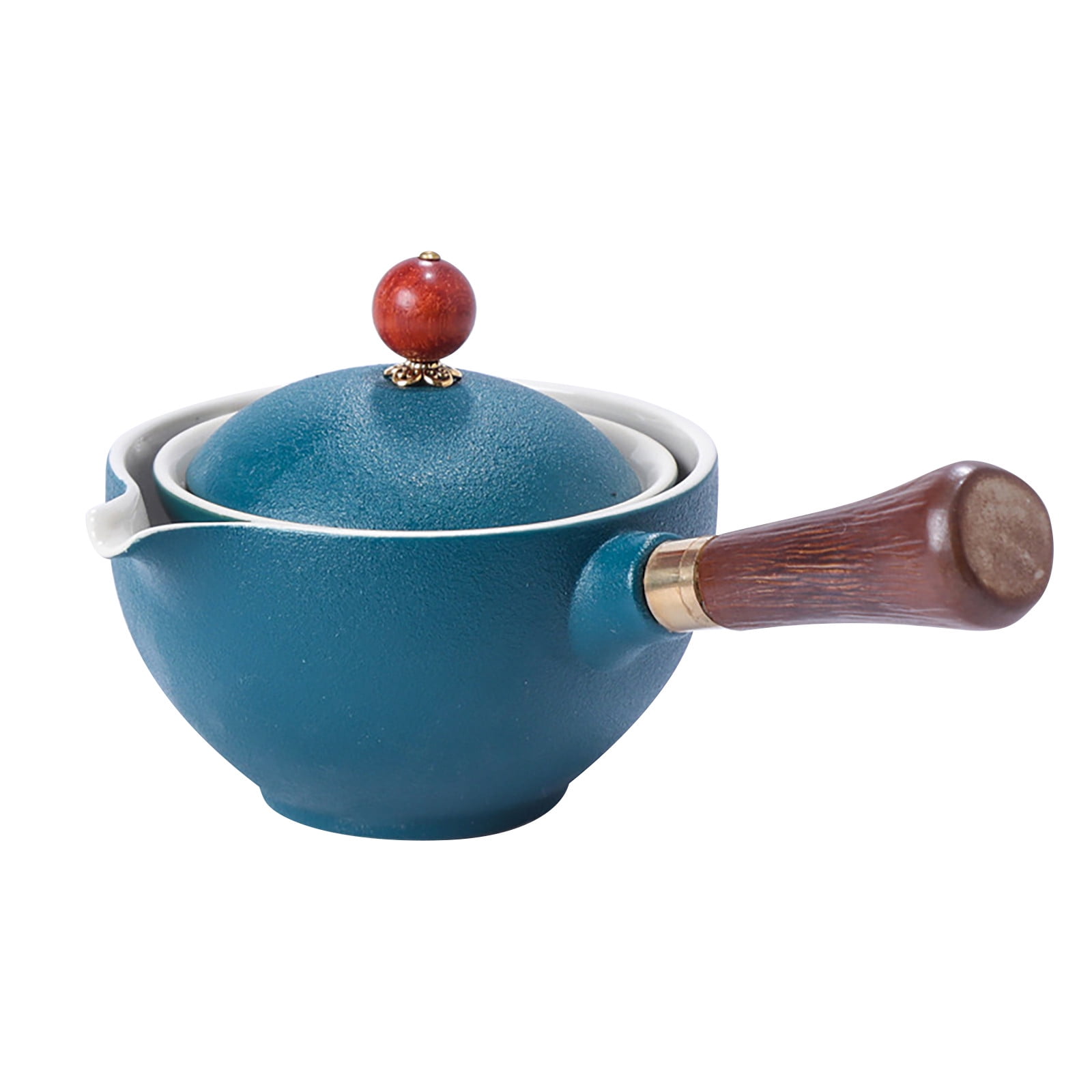 Augper 360 Degree Rotating Tea Set Well Off Teapot Type Semi Automatic ...