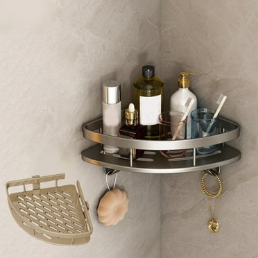 Costyle Metal Corner Shelf - Wall Mounted Organizer for Kitchen ...