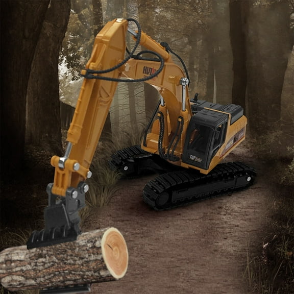 Augper Clearance 1:50 Scale Design Construction Toys, Construction Vehicle Models Including Wheel Loader, Excavator and Dump Truck, Toy Trucks for Boys and Girls