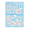 thumbnail image 1 of Augper Clearance 2Pcs Christmas Glass Ball Window Decorations Stickers for Glass Windows Christmas Decorations Indoor Wtiner Holiday Office Bedroom Decor, 1 of 1