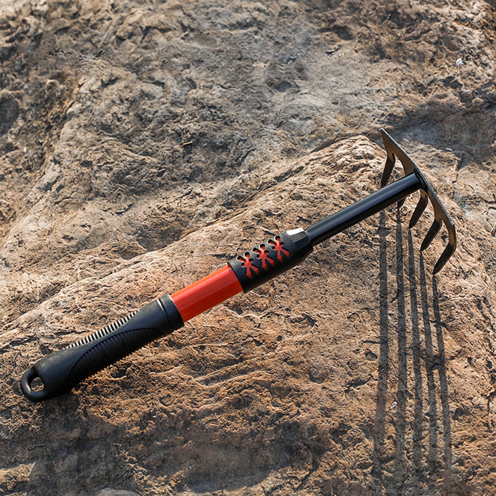 Augper Clearance Hand Tiller Cultivator Mini Rake Gardening Hand Tools