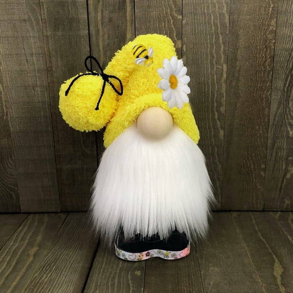 Augper Clearance Home Decor Bumble Bee Gnomes Scandinavian Dwarf Swedish Figurines Bee Elf Home Farmhouse Kitchen Decor Bee Party Gift Birthday Present Tiered Tray Decorations