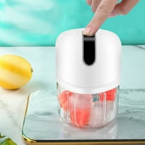 Augper Clearance Ice Crusher Shaver Electric Ice Crusher Small Ice Crusher Shaved Ice Machine for Home Portable Ice Crusher-Suitable for Home Fast Food Outlets Restaurants (White, 5.12x3.27inch)