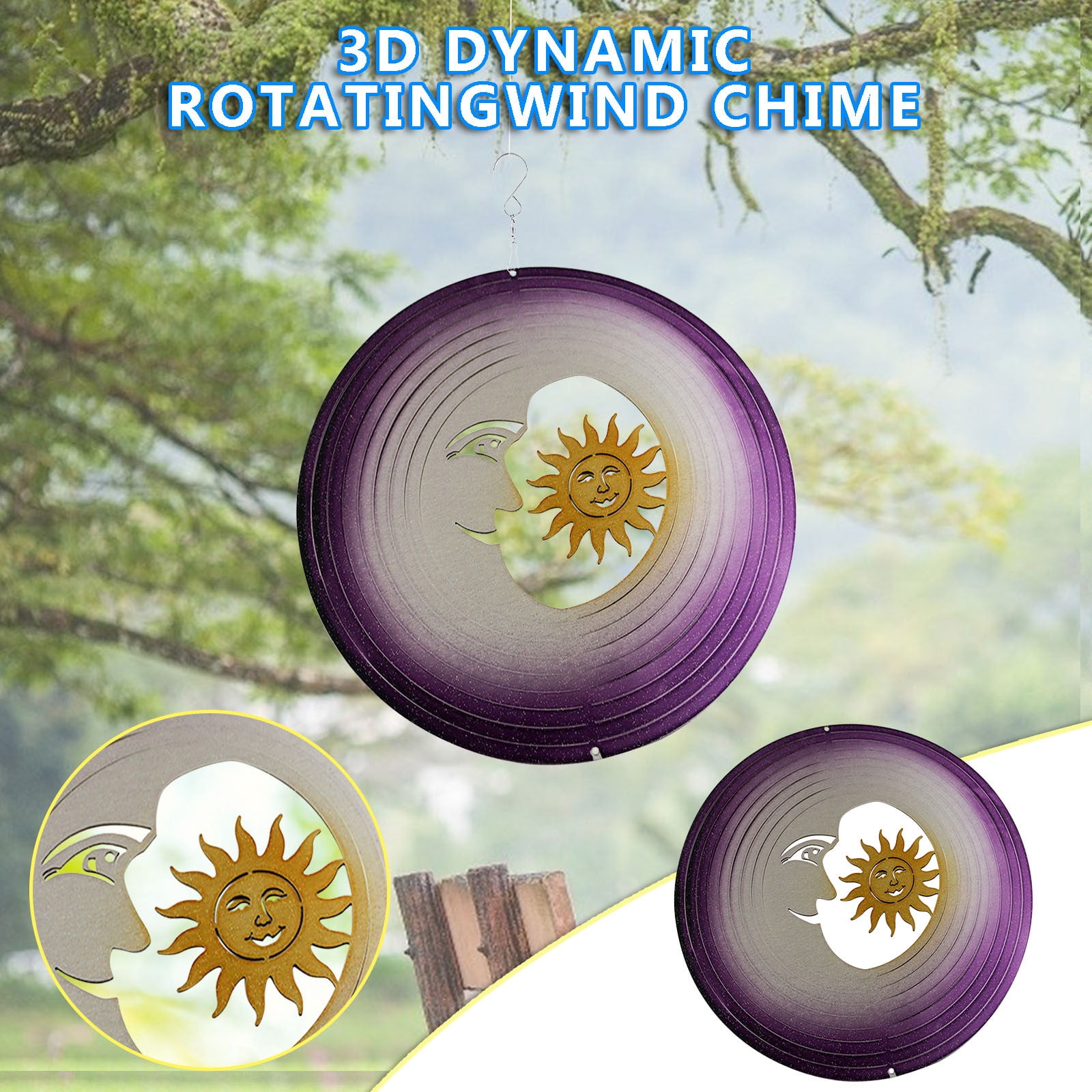 Augper Clearance Wind Spinner for Yard and Garden Wind Spinner