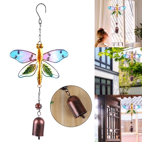 Augper Clearance Outdoor Hanging Decoration Wind Chimes, Wind Chimes Aluminum Hanging Ornament Home Outdoor Garden Yard Deco