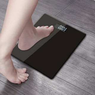 Smart Scale for Body Weight and Fat Percentage, RunSTAR High Large, Black