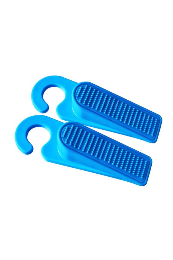 Door Stopper Heavy Duty Wedge Rubber Slip Door Stop With Holders