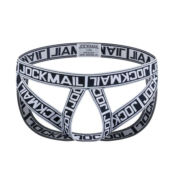 Augper Men Casual Fashion Solid Sexy Underwear Thong Buttock Lift Breathable Briefs