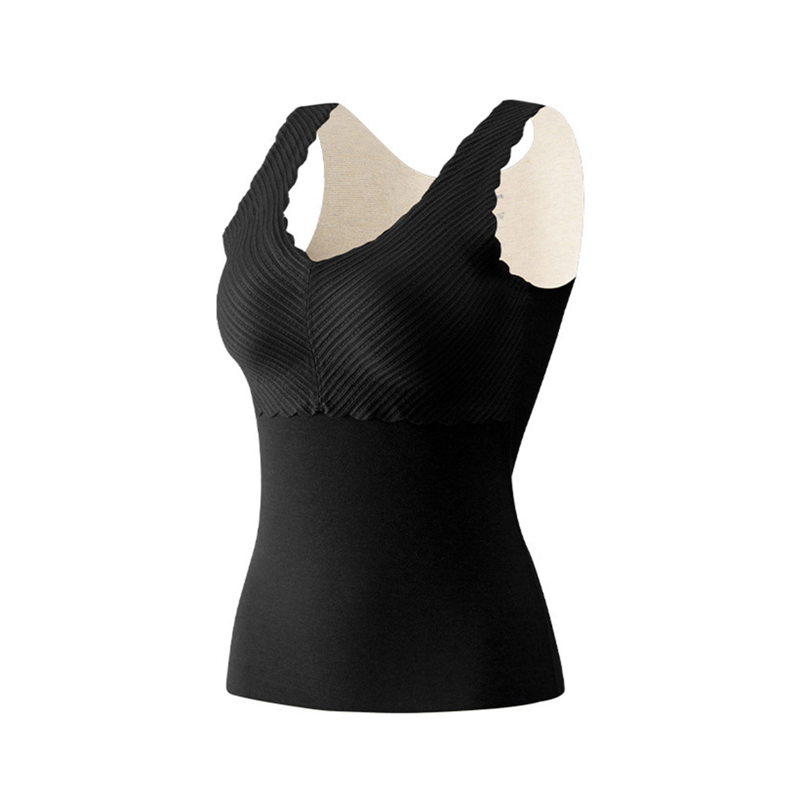 Augper Shapewear Camisoles With Built in Bra Tummy Control Compression