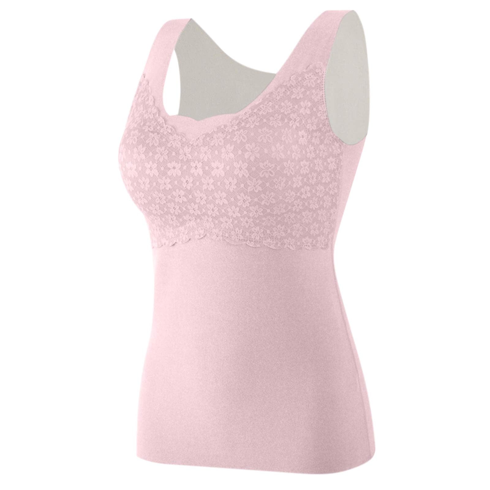 Augper Shapewear Camisoles With Built in Bra Tummy Control Compression