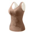 thumbnail image 1 of Augper Shapewear Camisoles With Built in Bra Tummy Control Compression Tank Tops for Women Body Shaper Padded Tanks, 1 of 4