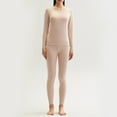 thumbnail image 1 of Augper Thermal Underwear Women Ultra-Soft Set Base Layer Top & Bottom Long Johns with Fleece Lined Winter Warm, 1 of 4