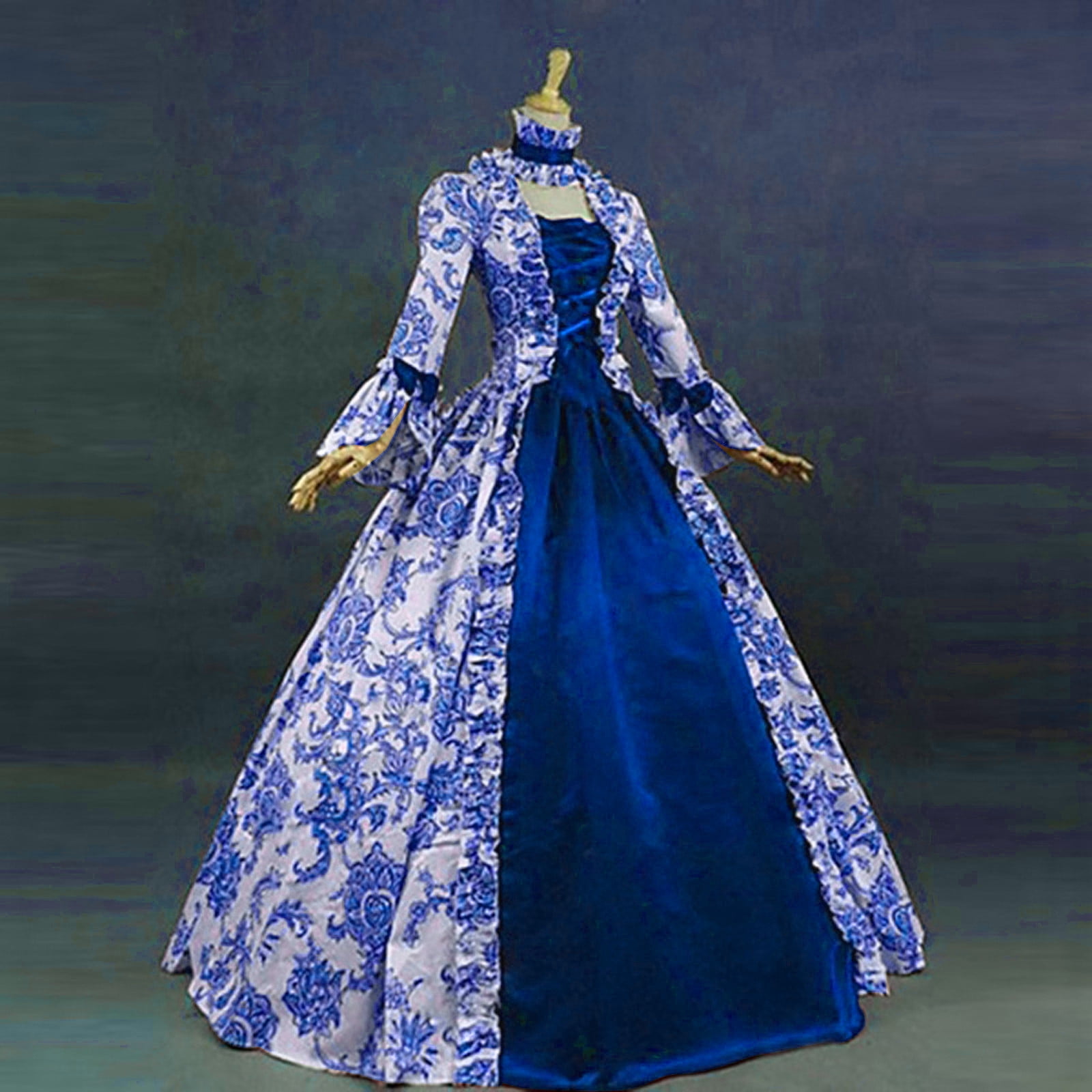 Augper Victorian Dress for Women Vintage,Womens Rococo Dress Gothic ...