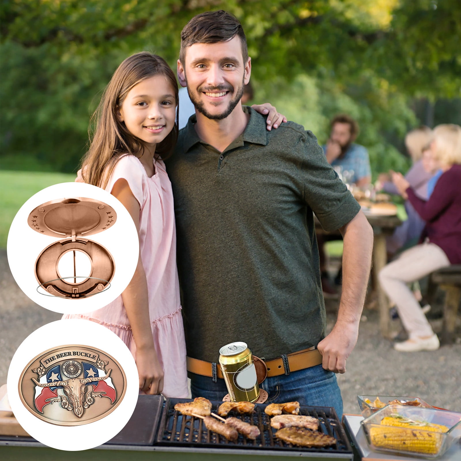 Augper Wholesale Beer Bottle Opener Belt Buckle Western Rodeo Belt Buckle for Men Vintage Cowboy Bottle Opener Belt Buckle Walmart
