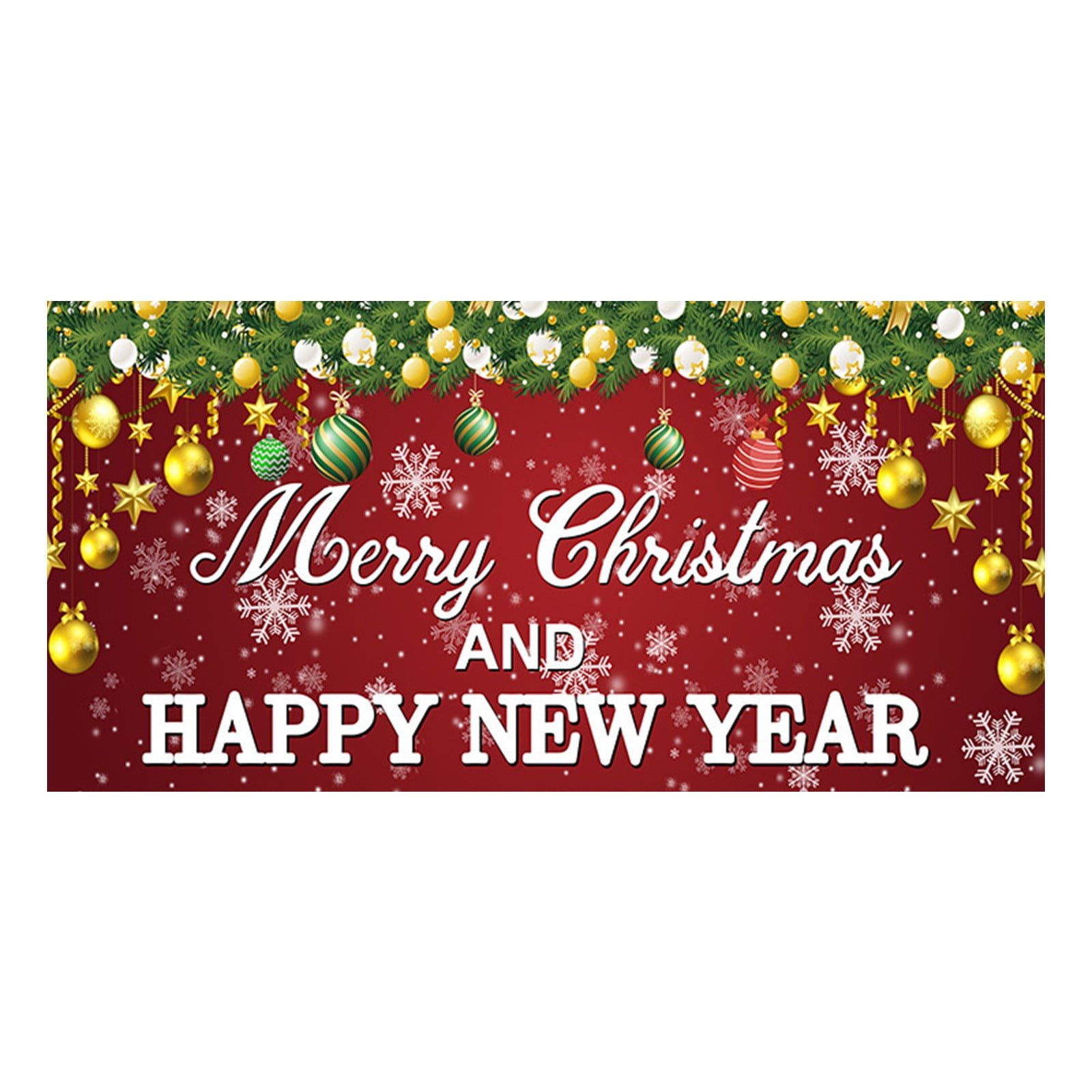 Augper Wholesaler Christmas Garage Door Banner Decorations, Christmas
