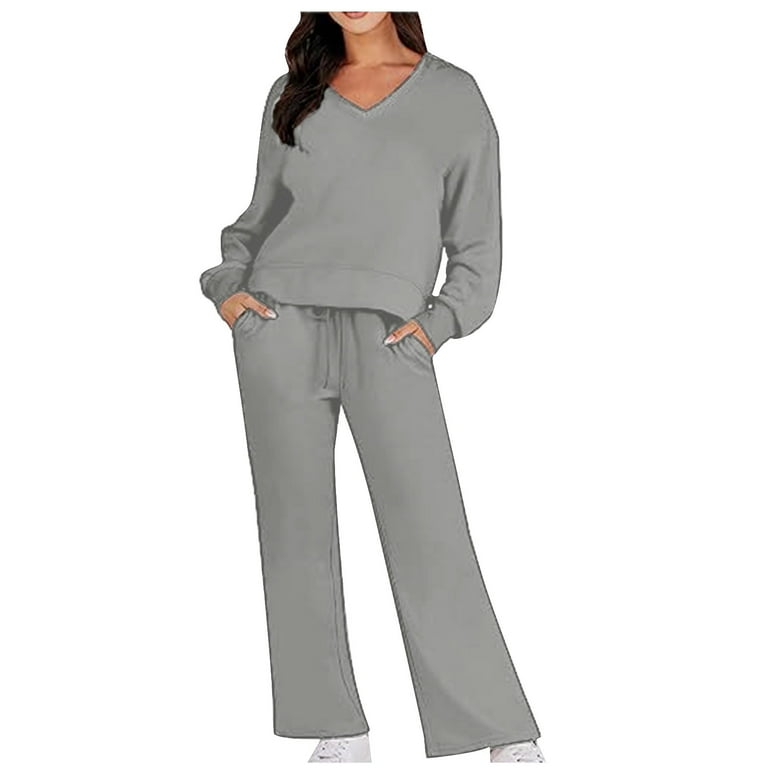  Women 2 Piece Outfits Sweatsuit Set 2023 Fall