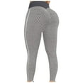 thumbnail image 1 of Augper Women High Waisted Workout Yoga Pants Butt Lifting Scrunch Booty Leggings Tummy Control Anti Cellulite Textured Tights, 1 of 5