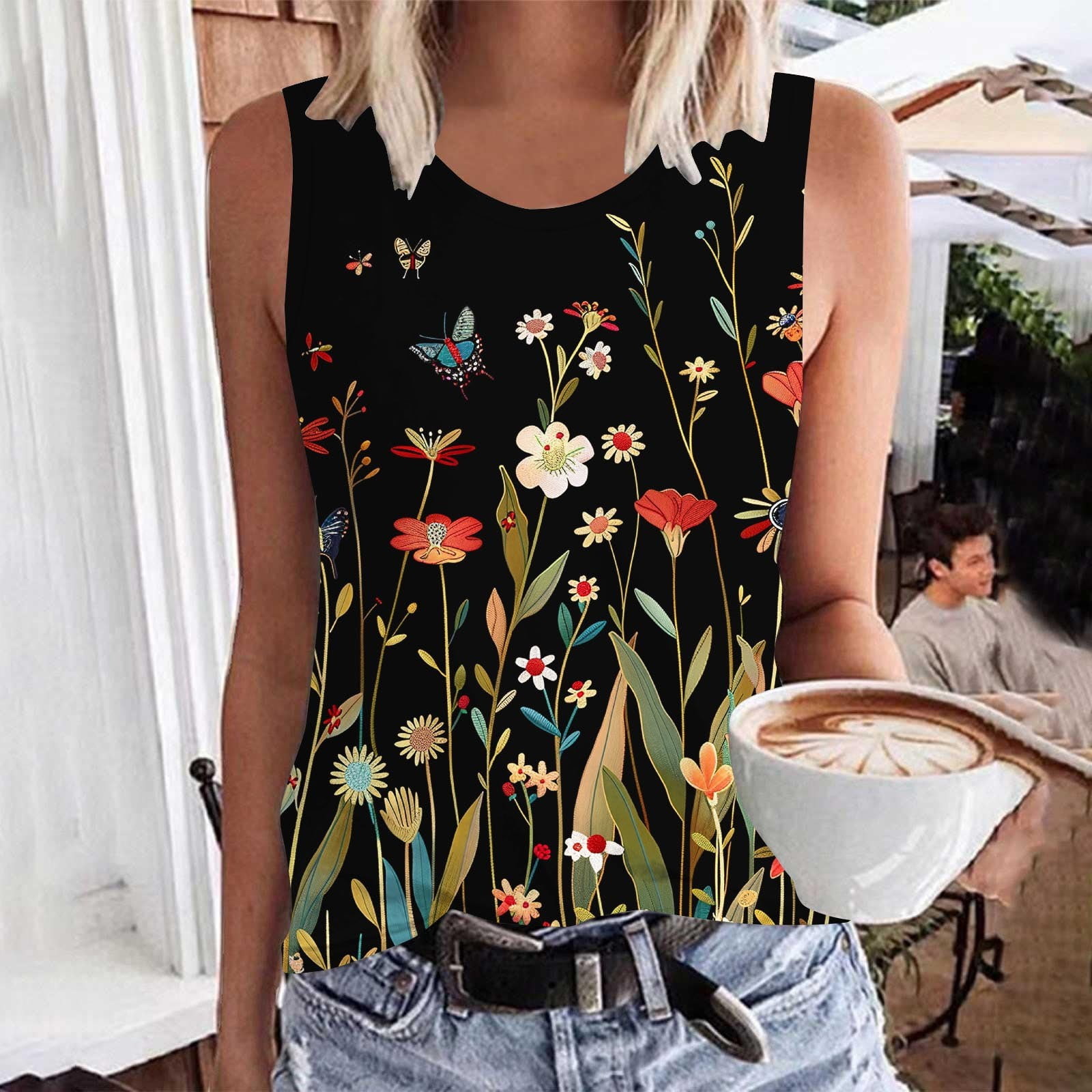 cute loose fitting tops