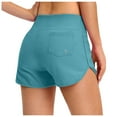 thumbnail image 1 of Augper Women's Fashion Casual Shorts With Pockets High Waisted Swimsuit Bathing Shorts Pants, 1 of 4