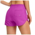 thumbnail image 1 of Augper Women's Fashion Casual Shorts With Pockets High Waisted Swimsuit Bathing Shorts Pants, 1 of 4