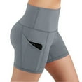 thumbnail image 1 of Augper Women's High Waist Bike Shorts - Athletic Workout Tummy Control Stretch Running Yoga Pants, 1 of 7
