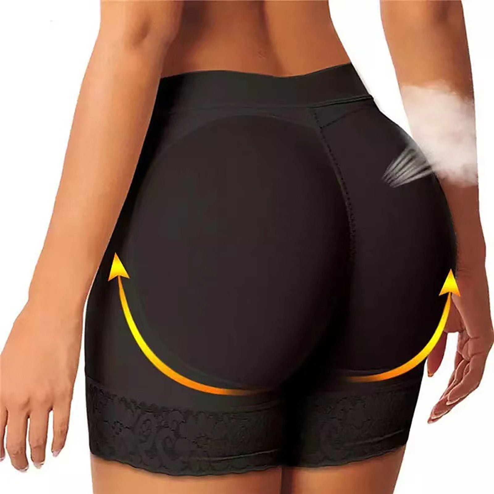 Augper Women's Mid-Waisted Hip-Lifting Body Sculpting