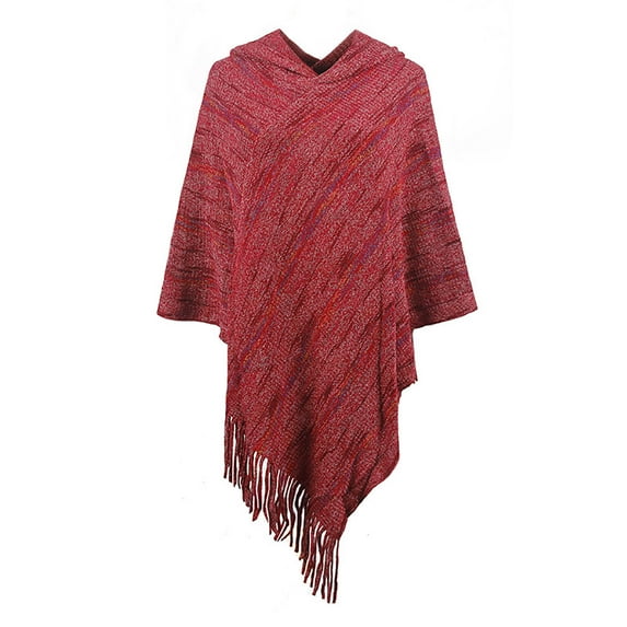 Augper Women's Shawl Wrap Poncho Ruana Cape Open Front Cardigan Shawls for Fall Winter
