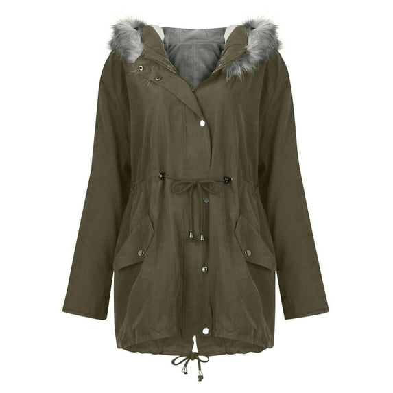 Augper Women's Winter Windproof Warm Down Coats Waterproof Thicken Hooded fashions Puffer Jacket