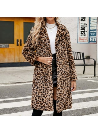 Leopard spring coat online