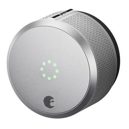 august aug-sl03-m03-s03 silver smart lock pro