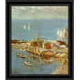 thumbnail image 1 of August Afternoon, Appledore 28x34 Large Black Ornate Wood Framed Canvas Art by Childe Hassam, 1 of 2