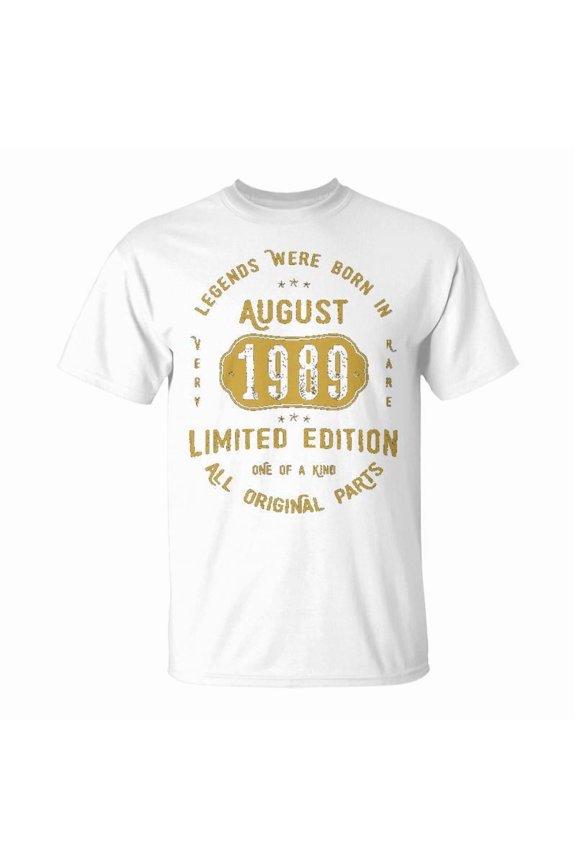 August Birthday Gift August Limited Edition Unisex Jersey Crewneck Tshirt