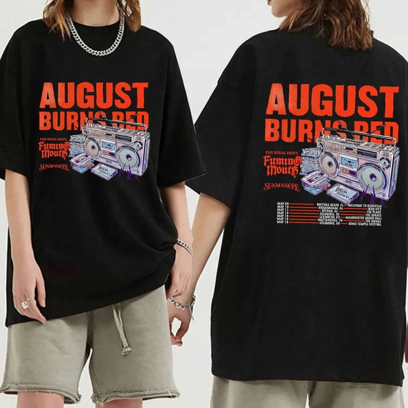 August Burns Red Mini Tour 2024 Shirt, August Burns Red Band Fan Shirt