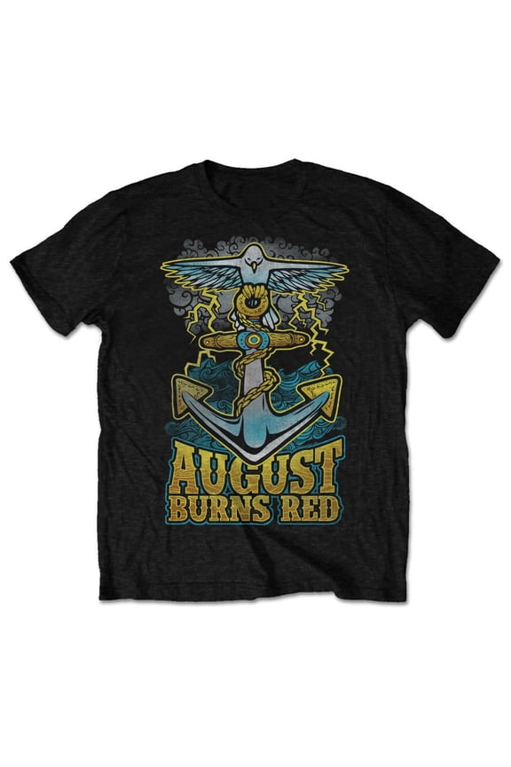 August Burns Red Unisex T-Shirt Dove Anchor (Medium)