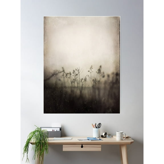 August By The Sea Poster Wall Art, Modern Wall Decor For Living Room Bedroom, 16x24 UNFRAMED