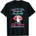 thumbnail image 1 of August Girl - Make No Mistake My Personality - Queen Lips T-Shirt, 1 of 4