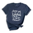 thumbnail image 1 of August Girls Are Sunshine Mixed With a Little Hurricane Shirt, August Birthday Shirt, Birthday Shirt, Birthday Gift, Funny Birthday Shirt, 1 of 1