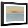 thumbnail image 1 of August Hagborg 17x15 Black Modern Framed Museum Art Print Titled - Sea in Sunset, 1 of 5