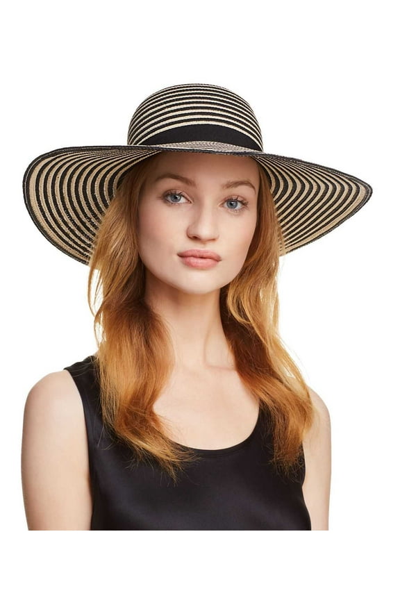 Happy Hour Floppy Hat (One Size, Black)