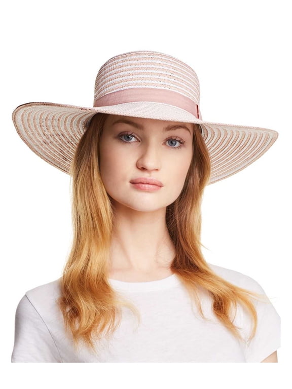 Rose All Day Floppy Hat (One Size, Pink)