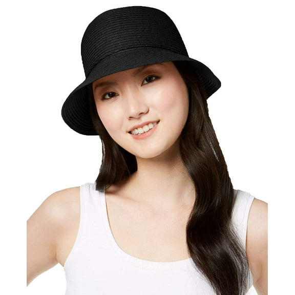 August Hats Forever Classic Cloche with Beads (Black, One Size)