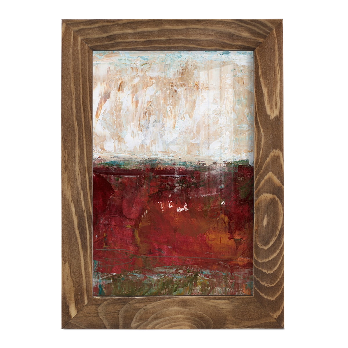 August Horizon II -Framed Print w/glass-Walnut